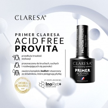 Claresa primer witaminowy Provita 5g acid free bezwasowy bonder