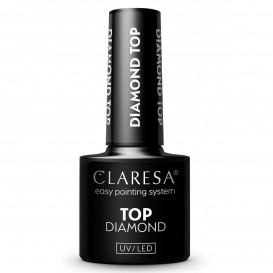 Claresa top diamond no wipe 5ml bez przemywania