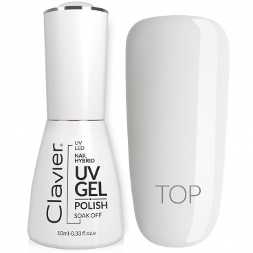 Clavier top hybrydowy Top Coat 10ml Luxury