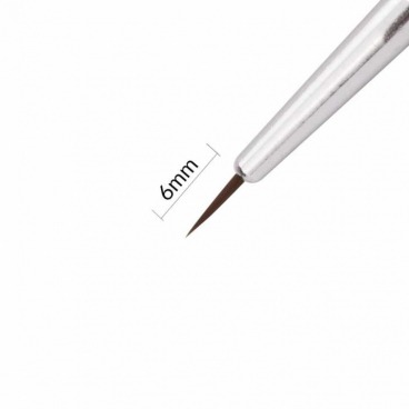 Pędzelek do zdobień 0 - koci języczek