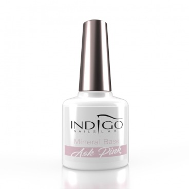 Indigo Mineral Base Ash Pink 7ml baza hybrydowa