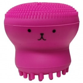 Silikonowa szczoteczka do mycia twarzy i ciała - stworek