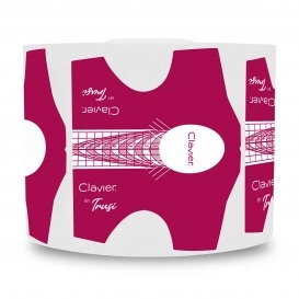 Clavier szablony formy do przedłużania 50 szt. Trusi Motylki