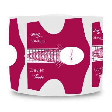 Clavier szablony formy do przedłużania 50 szt. Trusi Motylki