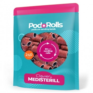 Clavier nakładki ścierne gradacja 240 delikatne 50 szt.