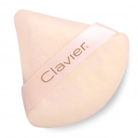 Clavier aplikator puszek do pudru trójkąt beżowy