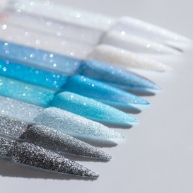 MollyLac pyłek efekt do zdobień Glitter Winter 02 - 1g MollyLac pyłek efekt do zdobień Glitter Winter 02 - 1g