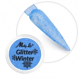 MollyLac pyłek efekt do zdobień Glitter Winter 06 - 1g