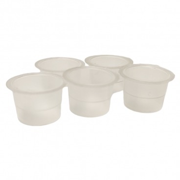 Zestaw pojemniczków do mieszania henny 2ml - 5 szt. Zestaw pojemniczków do mieszania henny 2ml - 5 szt.