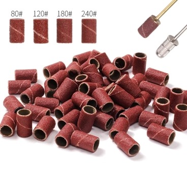 4x nakładki kapturki ścierne do pedicure 100 szt. 80/120/180/240 4x nakładki kapturki ścierne do pedicure 100 szt. 80/120/180/240