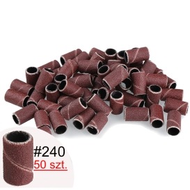 Zestaw 100x nakładka ścierna na frez ( gradacja 80, 120, 180, 240))