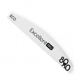 Excellent Pro pilnik łódka 80/80 zebra do paznokci ECO