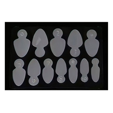 Excellent PRO formy silikonowe do frencha dual form combo Almond