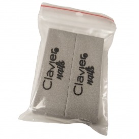 Clavier mini buffer blok polerski szary 2 szt.