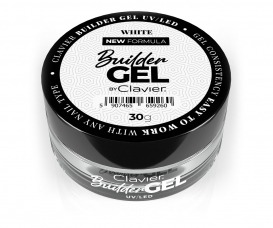 Clavier żel budujący WHITE 30g builder gel