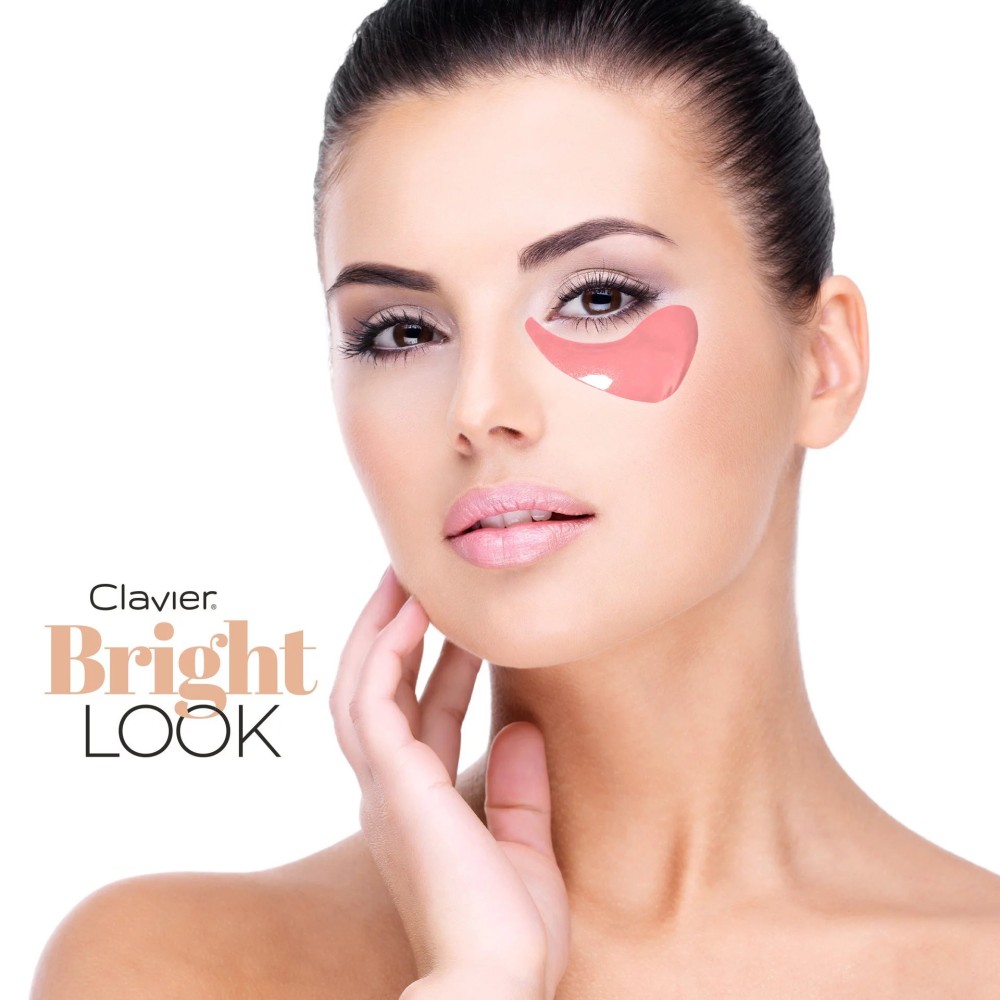 Clavier żelowe płatki pod oczy Rose Bright Look 60 szt.