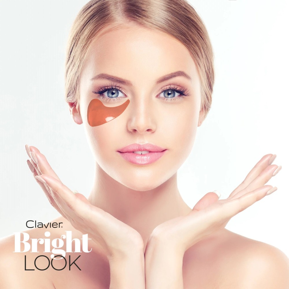 Clavier żelowe płatki pod oczy Witamina C Bright Look 60 szt.