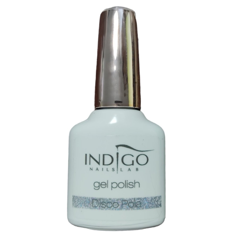 Indigo Disco Pola 7ml lakier hybrydowy brokatowy