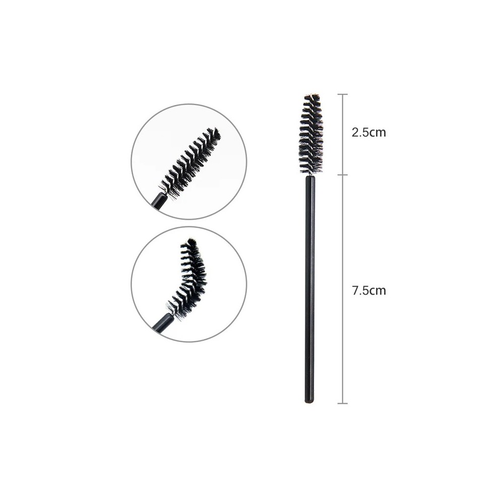 Szczoteczki do rzęs spirala zestaw 50 szt.