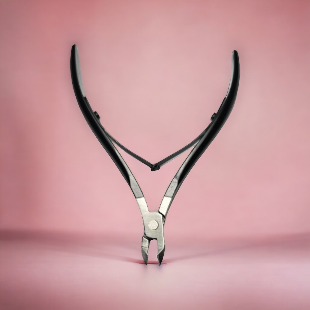 Cążki do skórek 5mm stalowe czarne