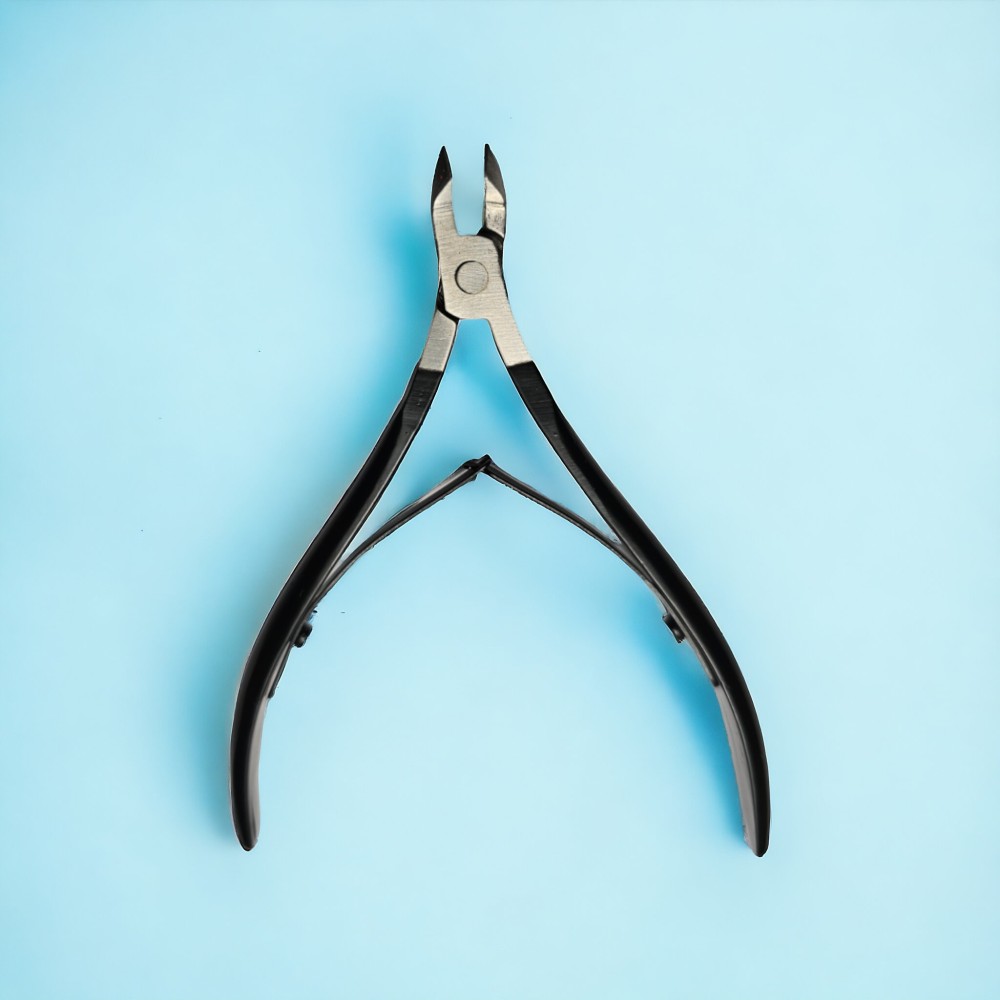 Cążki do skórek 5mm stalowe czarne