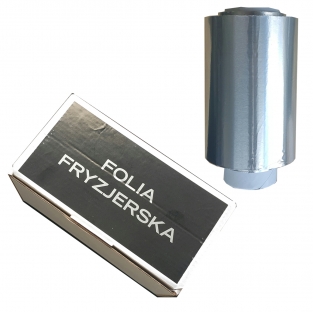 Folia aluminiowa fryzjerska 200m - idealna do ściągania lakierów hybrydowych