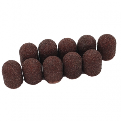 Kapturek ścierny do pedicure 13mm gradacja 80