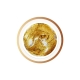 Nails Company ARTISTIC PAINT GEL 5g - SHINE (Złoty, brokatowy) - pasta artystyczna