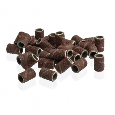 Zestaw 10x Nakładka ścierna na frez nośnik ( gradacja 80, 120, 180, 240 )