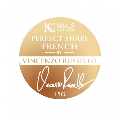Nails Company żel budujący jednofazowy Gel Perfect Shape French 15g Vincenzo Russello