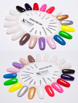 Nails Company ARTISTIC PAINT GEL 5g - BIANCO pasta artystyczna