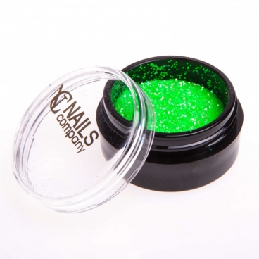 Nails Company Crystal Flakes Neon Green 3g