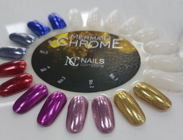 Nails Company Mermaid Chrome efekt chromu pyłek nr 3