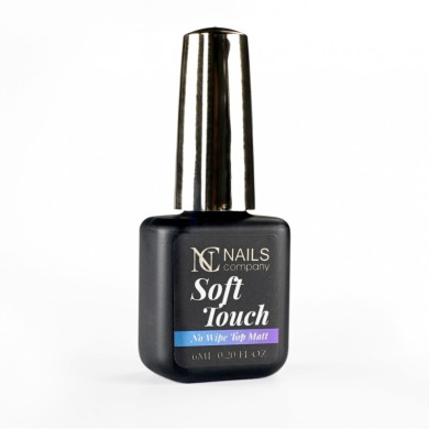Nails Company nowy TOP MAT SOFT TOUCH - efekt satynowy 6ml