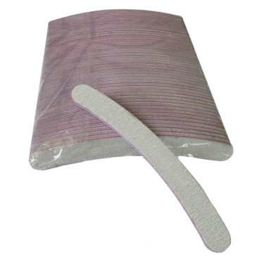 Pilnik banan 100/180 ( biały, czarny, zebra) 50szt