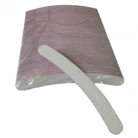 Pilnik banan 180/240 ( biały, czarny, zebra) 50 szt. zestaw