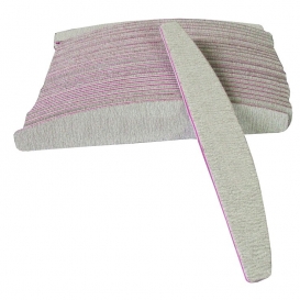 Pilnik łódka 100/180 ( biały, czarny, zebra) 50 szt.