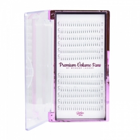 Wonder Lashes Premium Volume Fans rzęsy wachlarzyki 2D objętościowe 0,07 mm na paletce