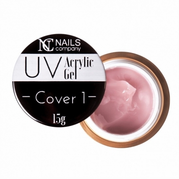 Nails Company COVER 1 akrylożel polygel 15g acrylic gel NOWOŚĆ