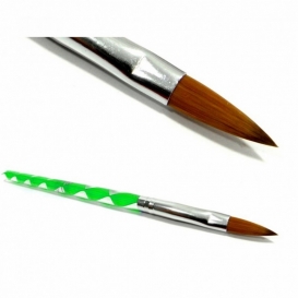 Pędzel pędzelek do akrylu wstążka rozm. 4