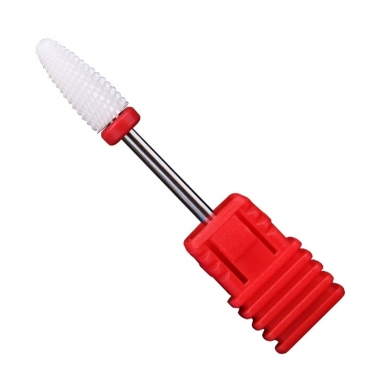 Frez ceramiczny stożek płomień niebieski do usuwanie żelu hybryd akrylu