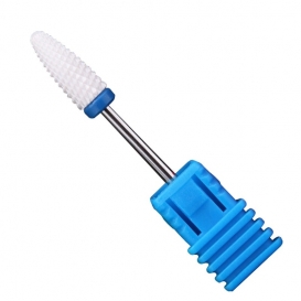 Frez ceramiczny stożek płomień niebieski do usuwanie żelu hybryd akrylu