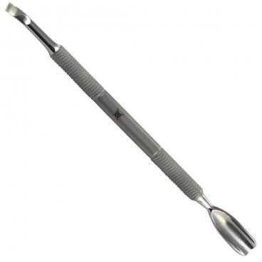 Radełko łopatka do manicure stal chirurgiczna R7 pusher dla leworęcznych