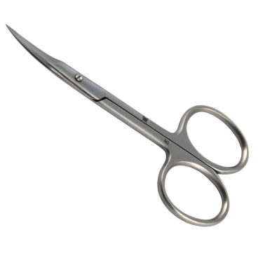PRO nożyczki do skórek profilowane srebrne 24mm - stal chirurgiczna