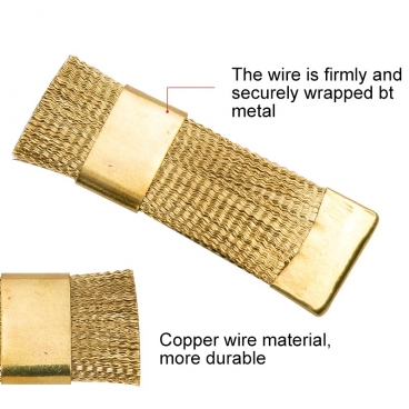 Szczoteczka miedziana regulowana do frezów nakładek