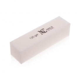 Nails Company BLOK POLERSKI BIAŁY GRADACJA 120/120