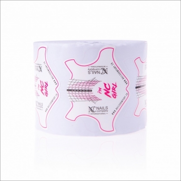Nails Company szablony formy szerokie 50 szt. do przedłużania NC Girl