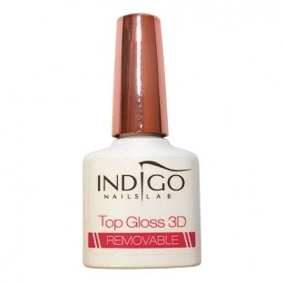 Indigo top gloss 3D 7 ml - top nawierzchniowy
