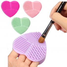 Tarka myjka do mycia czyszczenia pędzli serce brush