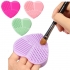 Tarka myjka do mycia czyszczenia pędzli serce brush